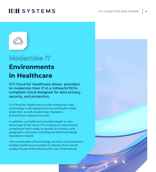 Cloud for Healthcare