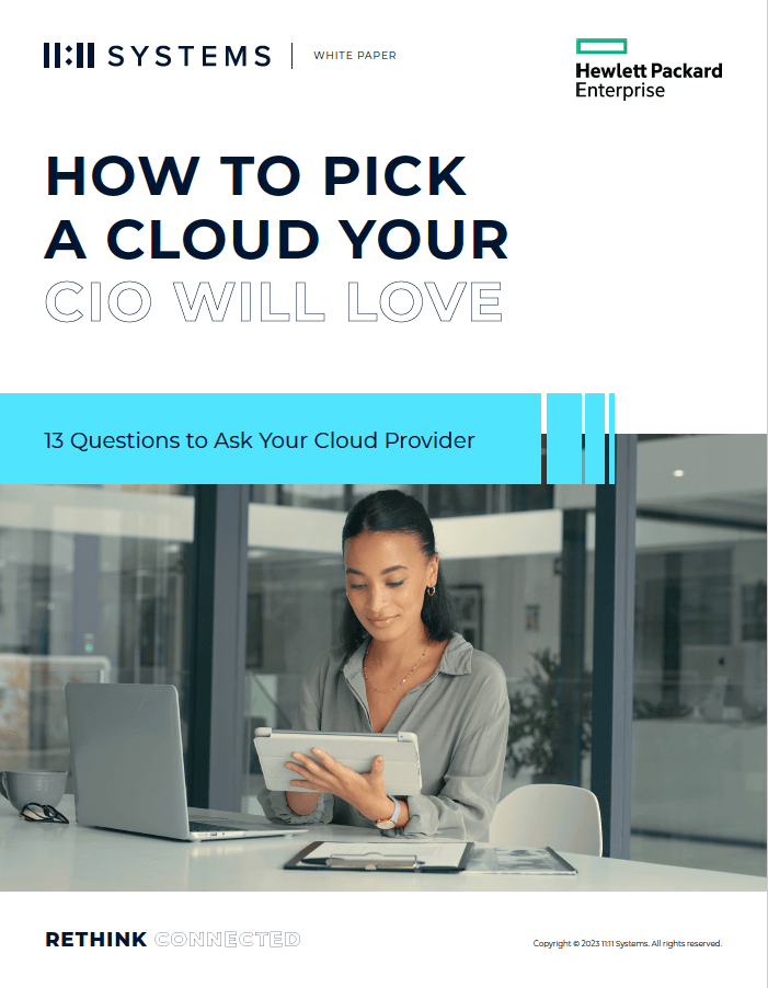 How to pick a cloud your CIO will love