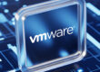 vmware logo over a field of digital technology
