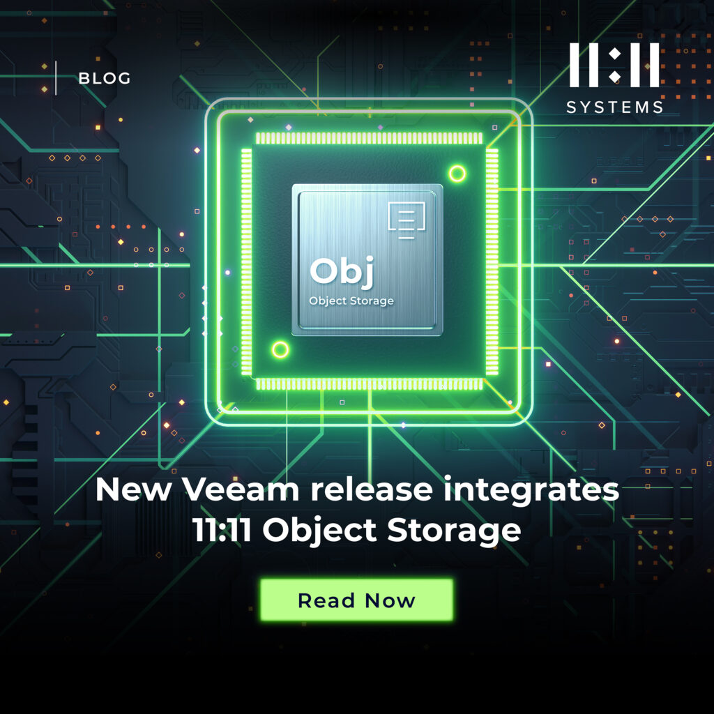 11:11 Systems Object Storage in Veeam Data Platform 12.3 | 11:11 Systems
