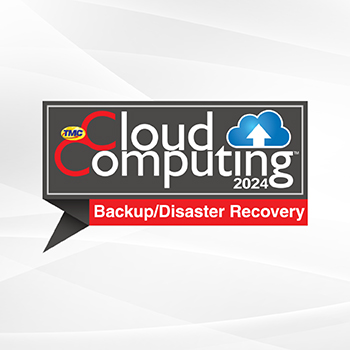 2024 Cloud Computing backup and disaster recovery award