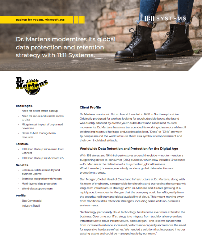 Dr. Martens Case Study