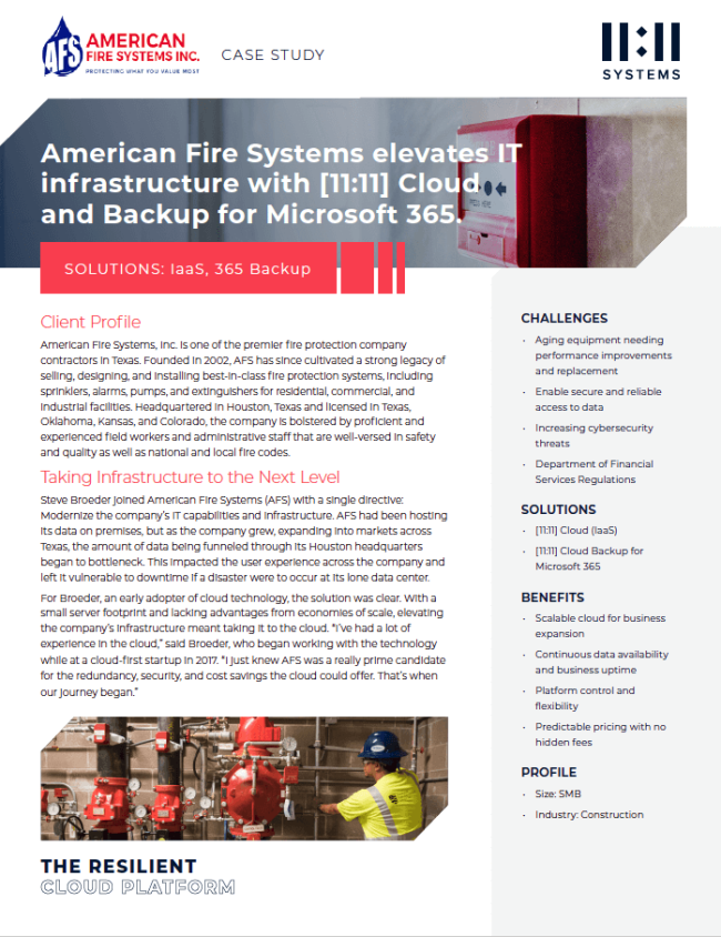 American Fire Case Study