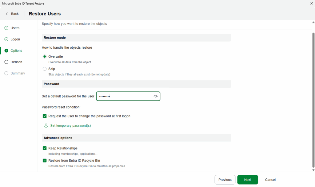 Step By Step Microsoft Entra ID Recovery Process with Veeam