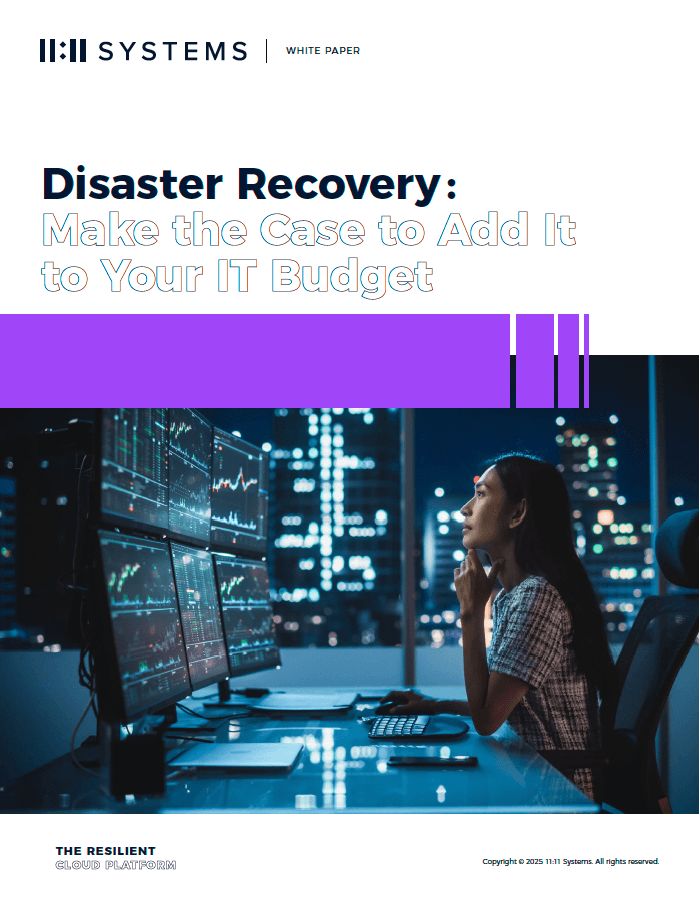 disaster-recovery-it-budget