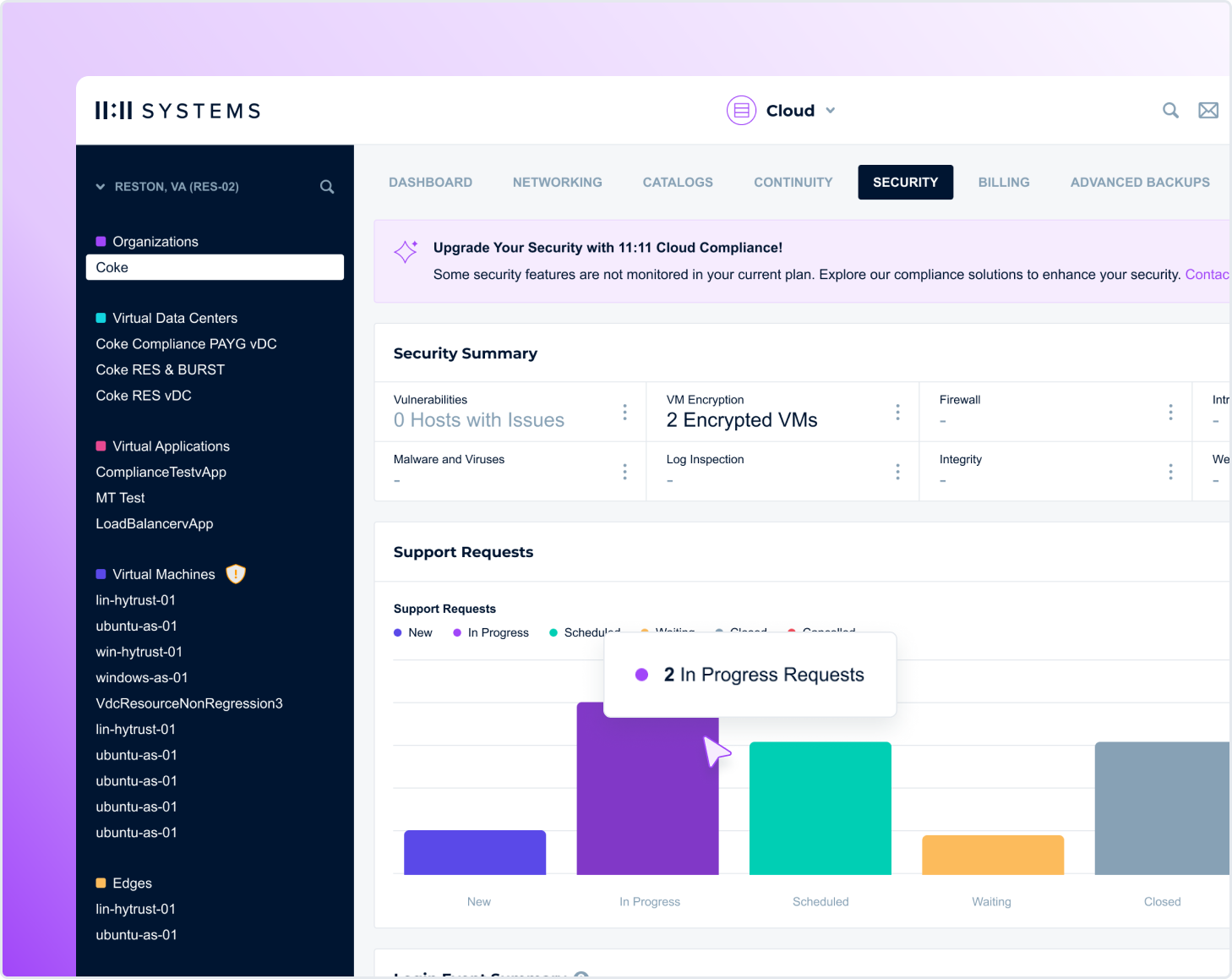 Security Monitoring and Reporting