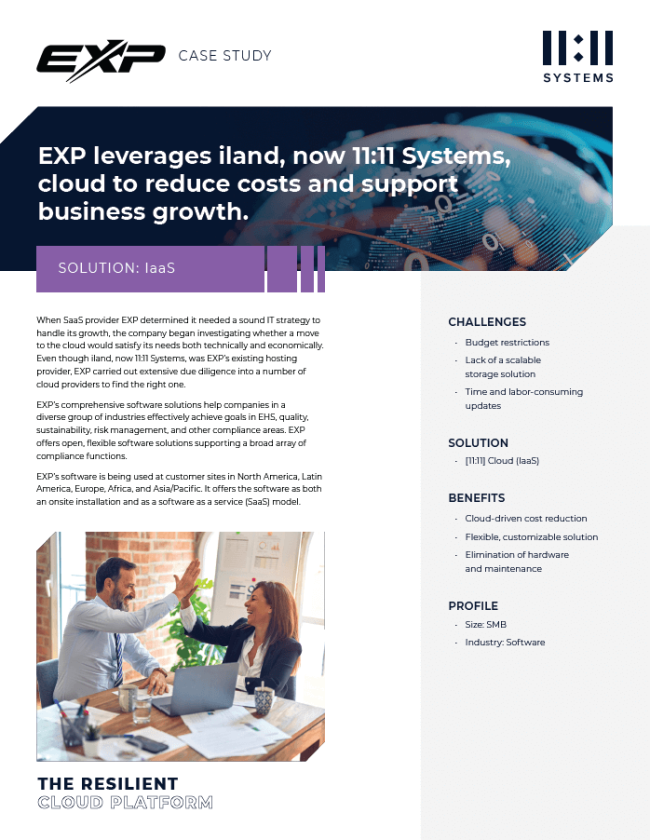 EXP Case Study