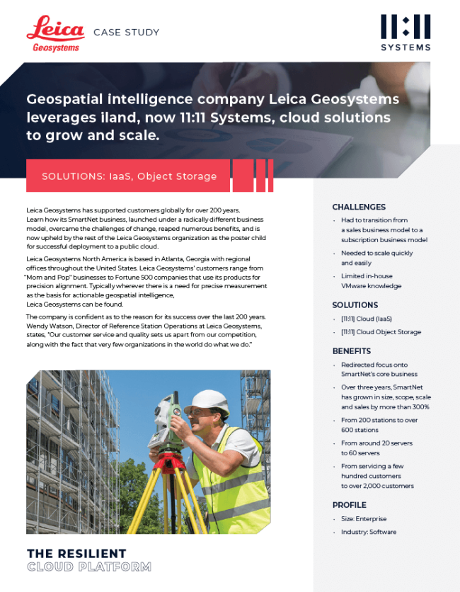 Leica Geosystems Case Study
