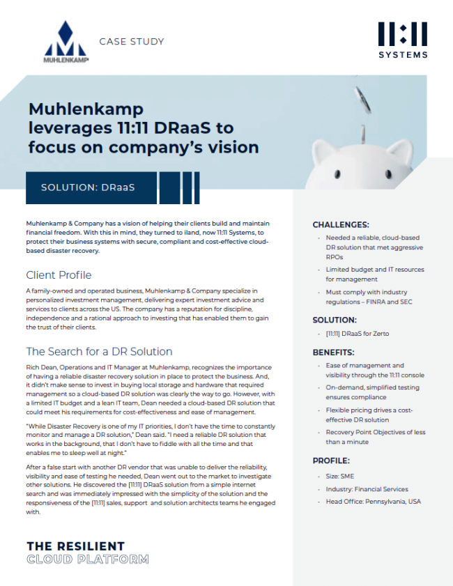 Muhlenkamp Case Study