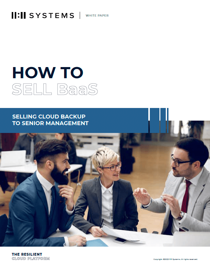 How to sell cloud backup to senior management