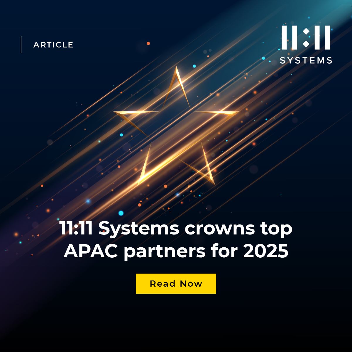Apac System ARN - 11:11 Systems crowns top APAC partners for 2025