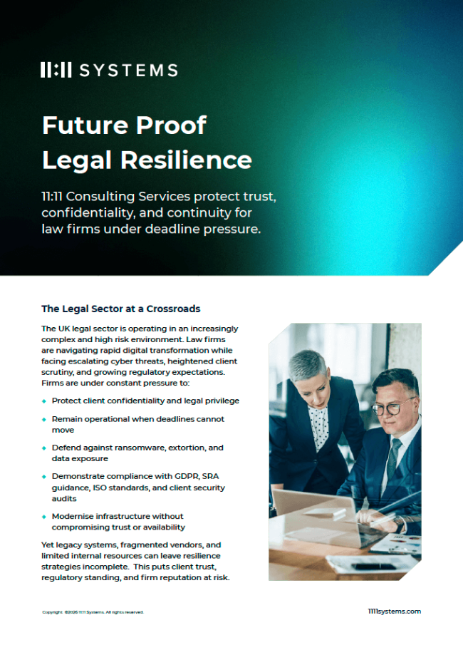 11:11 Legal Resilience Consulting Services