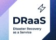 11:11 DRaaS - Disaster Recovery as a Service written in letters inside a box with lightning bolt icon