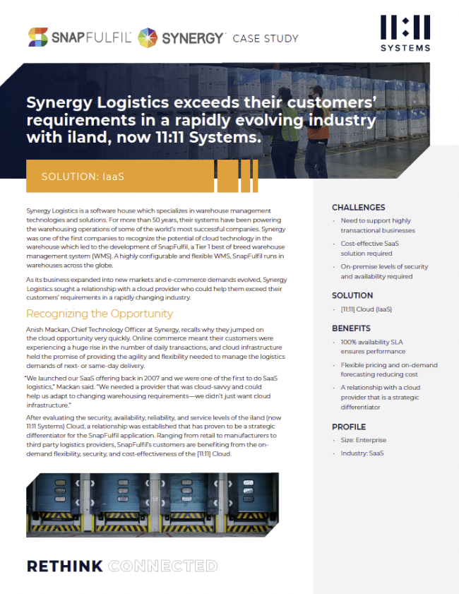 Synergy Logistics