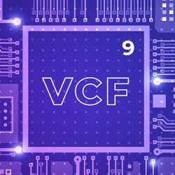 VMware Cloud Foundation: VCF 9 appears over a circuit board