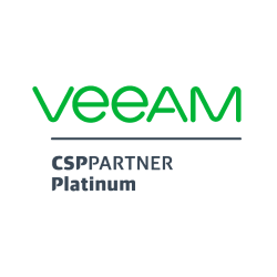 Veeam CSP Platinum badge